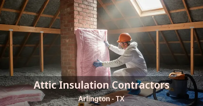 Attic Insulation Contractors Arlington - TX Attic Insulation Contractors Arlington - TX