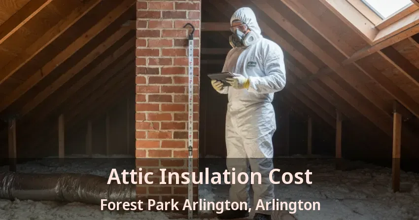 Attic Insulation Cost Forest Park Arlington, Arlington - TX