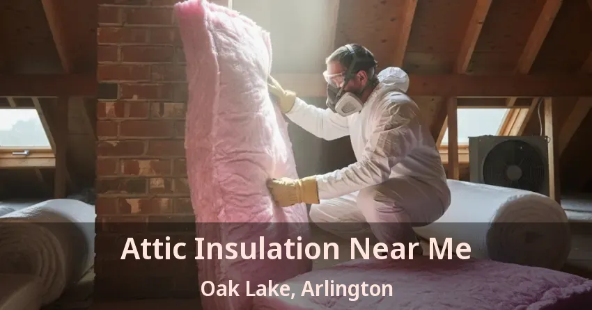 Attic Insulation Near Me Oak Lake, Arlington - TX