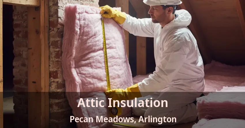 Attic Insulation Pecan Meadows, Arlington - TX