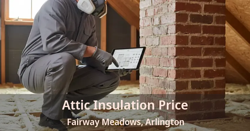 Attic Insulation Price Fairway Meadows, Arlington - TX