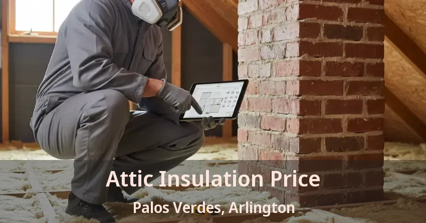 Attic Insulation Price Palos Verdes, Arlington - TX