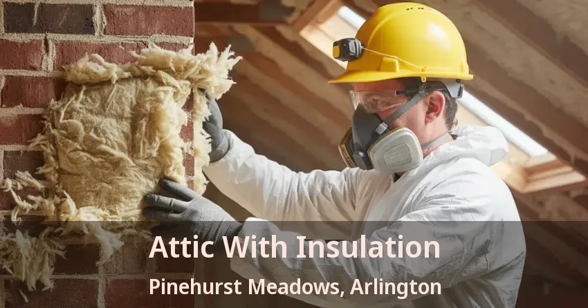 Attic With Insulation Pinehurst Meadows, Arlington - TX