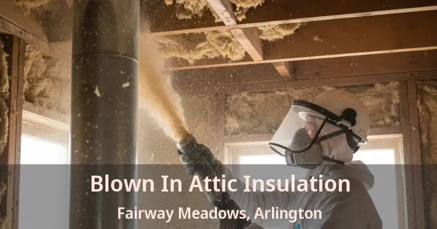 Blown In Attic Insulation Fairway Meadows, Arlington - TX