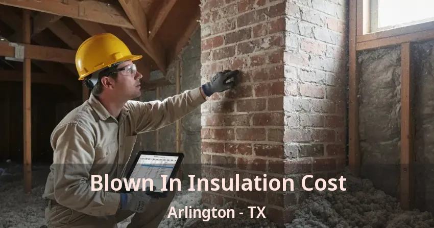 Blown In Insulation Cost Arlington - TX Blown In Insulation Cost Arlington - TX