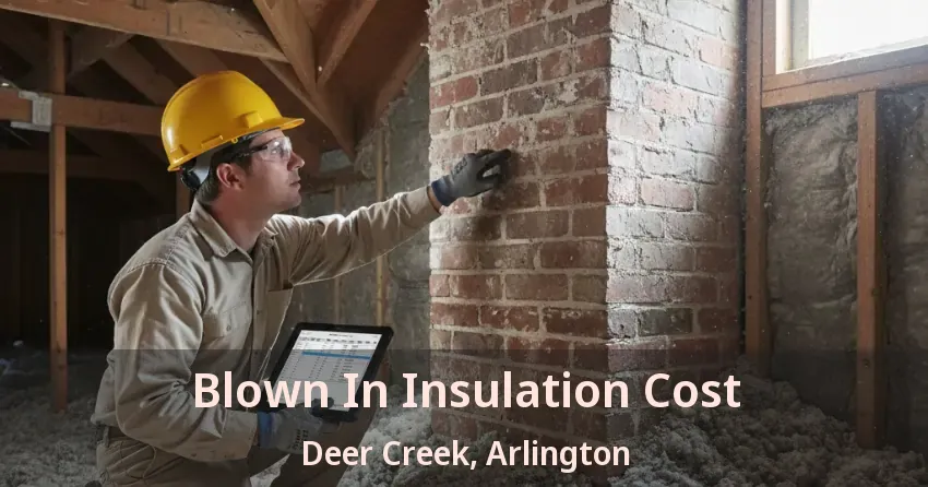 Blown In Insulation Cost Deer Creek, Arlington - TX Blown In Insulation Cost Deer Creek, Arlington - TX