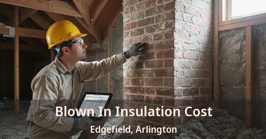 Blown In Insulation Cost Edgefield, Arlington - TX