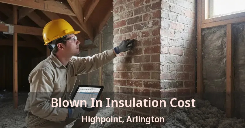 Blown In Insulation Cost Highpoint, Arlington - TX