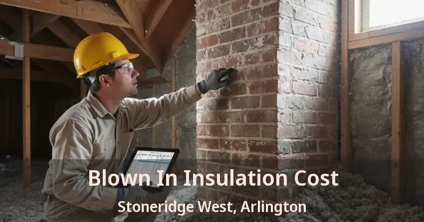 Blown In Insulation Cost Stoneridge West, Arlington - TX