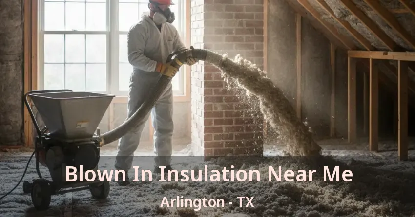 Blown In Insulation Near Me Arlington - TX