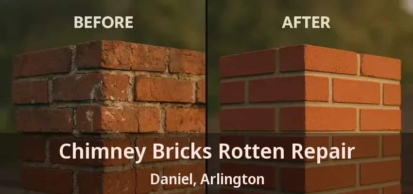 Chimney Bricks Rotten Repair Daniel, Arlington - TX Chimney Bricks Rotten Repair Daniel, Arlington - TX