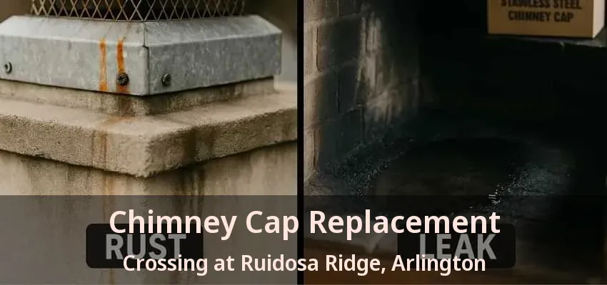 Chimney Cap Replacement Crossing at Ruidosa Ridge, Arlington - TX Chimney Cap Replacement Crossing at Ruidosa Ridge, Arlington - TX