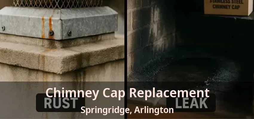 Chimney Cap Replacement Springridge, Arlington - TX