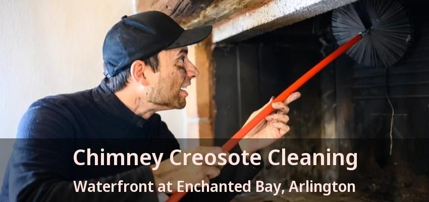 Chimney Creosote Cleaning Waterfront at Enchanted Bay, Arlington - TX Chimney Creosote Cleaning Waterfront at Enchanted Bay, Arlington - TX