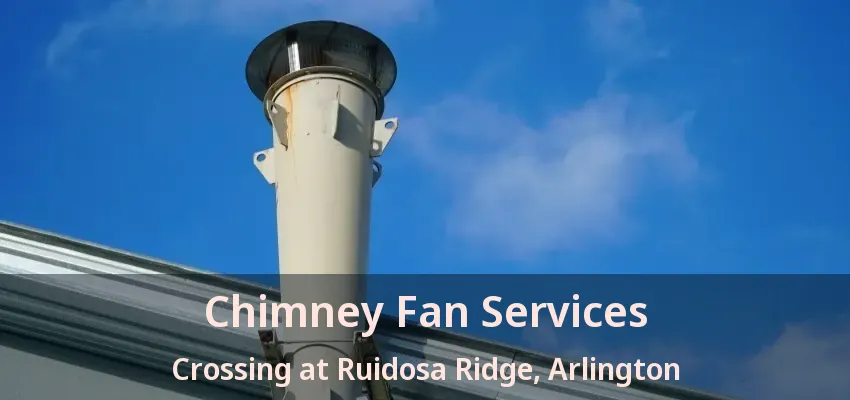 Chimney Fan Services Crossing at Ruidosa Ridge, Arlington - TX Chimney Fan Services Crossing at Ruidosa Ridge, Arlington - TX