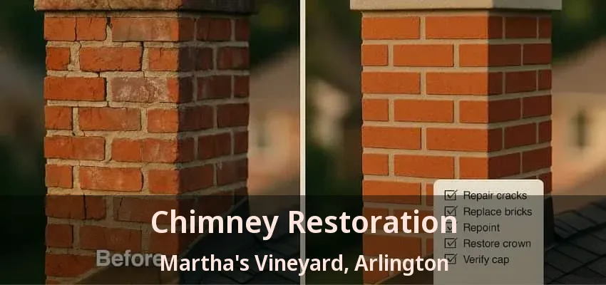 Chimney Restoration Martha's Vineyard, Arlington - TX