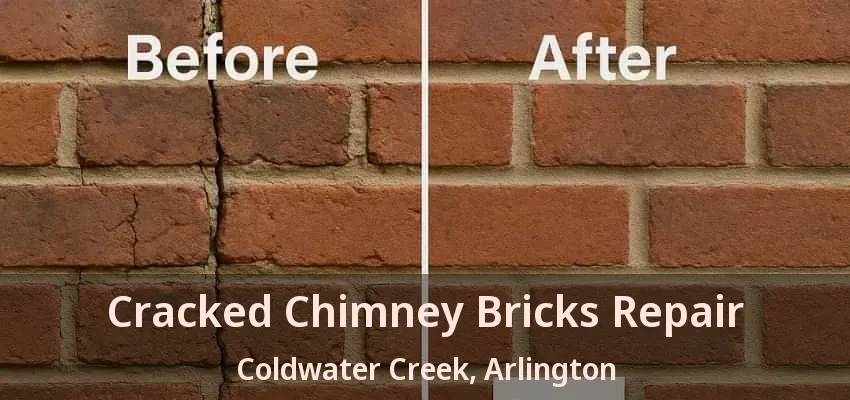 Cracked Chimney Bricks Repair Coldwater Creek, Arlington - TX