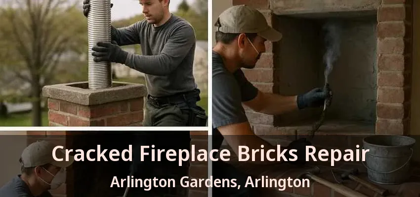Cracked Fireplace Bricks Repair Arlington Gardens, Arlington - TX Cracked Fireplace Bricks Repair Arlington Gardens, Arlington - TX