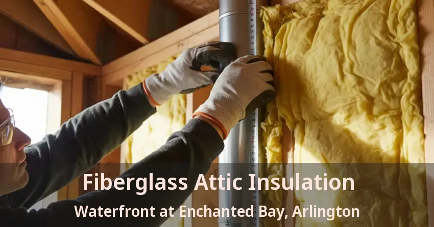 Fiberglass Attic Insulation Waterfront at Enchanted Bay, Arlington - TX Fiberglass Attic Insulation Waterfront at Enchanted Bay, Arlington - TX
