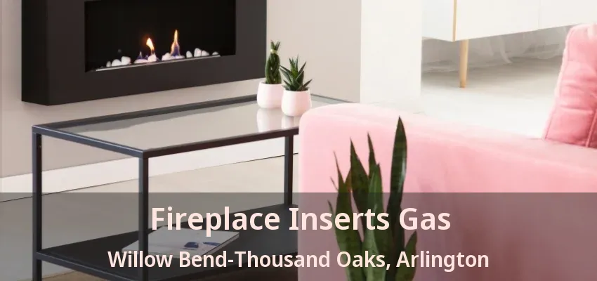 Fireplace Inserts Gas Willow Bend-Thousand Oaks, Arlington - TX