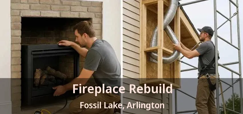 Fireplace Rebuild Fossil Lake, Arlington - TX