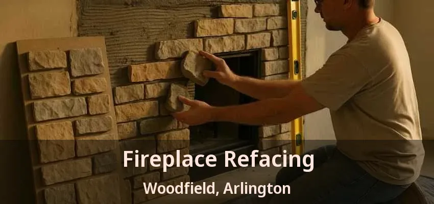 Fireplace Refacing Woodfield, Arlington - TX