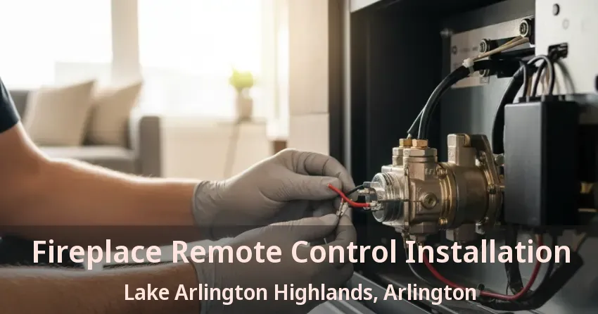 Fireplace Remote Control Installation Lake Arlington Highlands, Arlington - TX