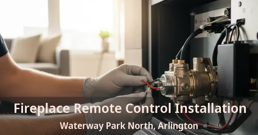 Fireplace Remote Control Installation Waterway Park North, Arlington - TX