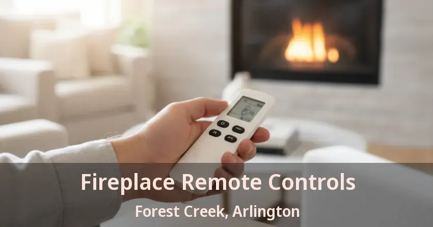 Fireplace Remote Controls Forest Creek, Arlington - TX