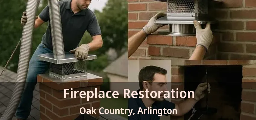 Fireplace Restoration Oak Country, Arlington - TX