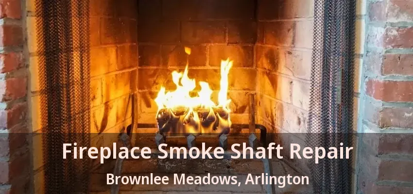 Fireplace Smoke Shaft Repair Brownlee Meadows, Arlington - TX