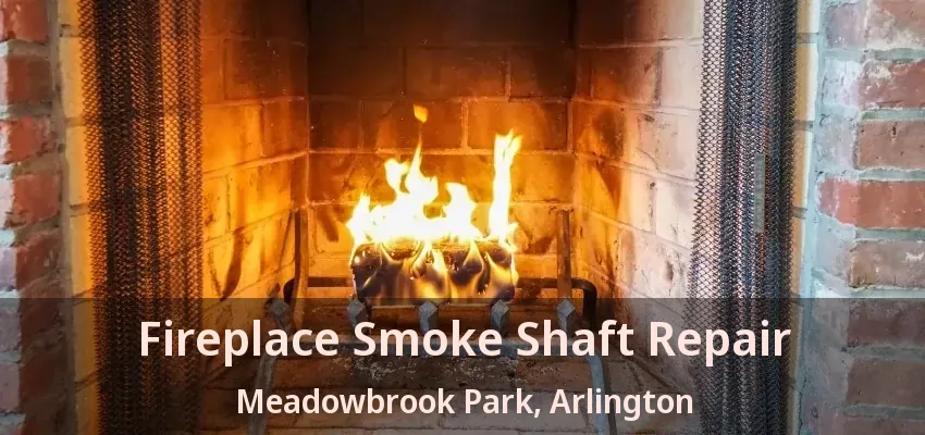 Fireplace Smoke Shaft Repair Meadowbrook Park, Arlington - TX