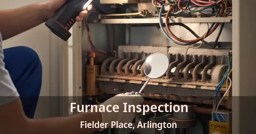 Furnace Inspection Fielder Place, Arlington - TX