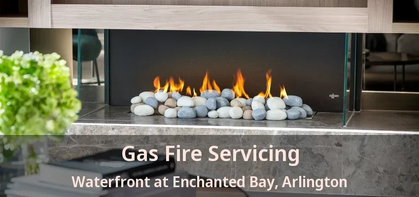 Gas Fire Servicing Waterfront at Enchanted Bay, Arlington - TX Gas Fire Servicing Waterfront at Enchanted Bay, Arlington - TX