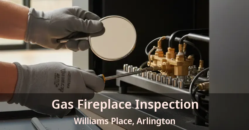 Gas Fireplace Inspection Williams Place, Arlington - TX