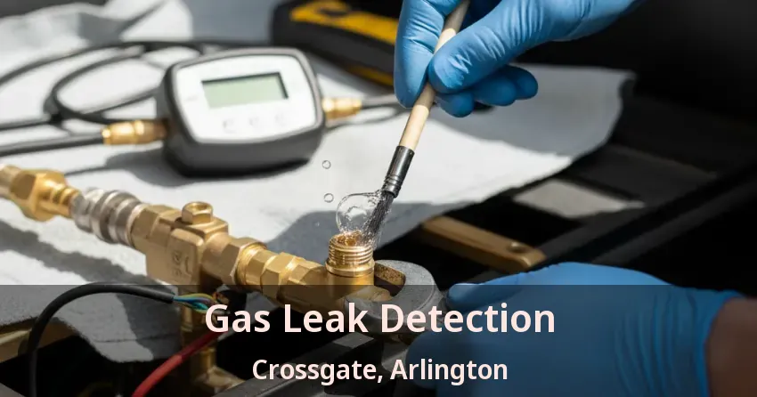 Gas Leak Detection Crossgate, Arlington - TX