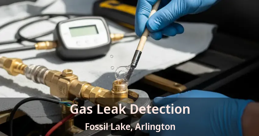 Gas Leak Detection Fossil Lake, Arlington - TX