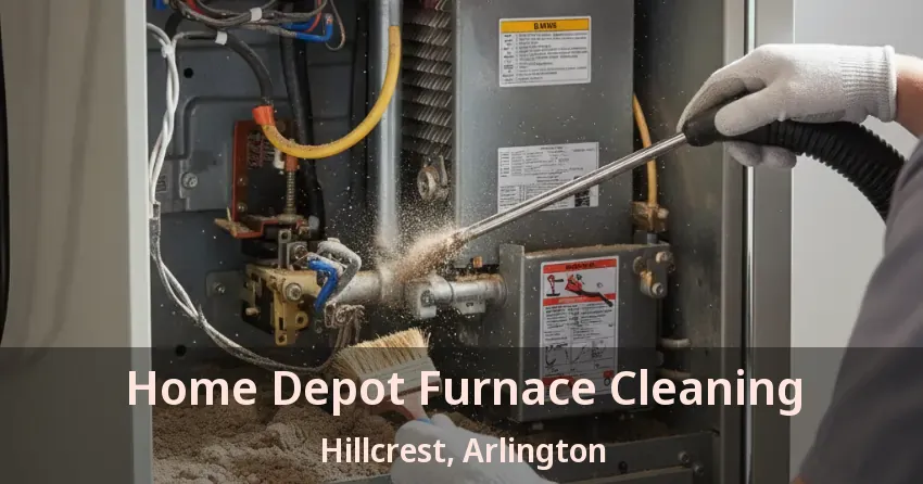Home Depot Furnace Cleaning Hillcrest, Arlington - TX
