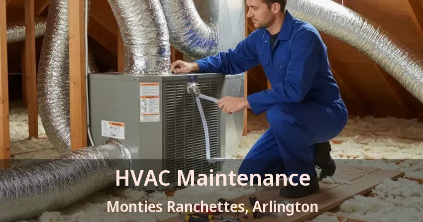 HVAC Maintenance Monties Ranchettes, Arlington - TX