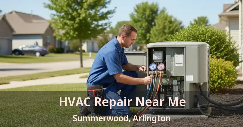 HVAC Repair Near Me Summerwood, Arlington - TX HVAC Repair Near Me Summerwood, Arlington - TX
