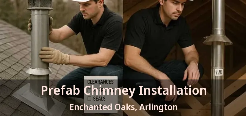 Prefab Chimney Installation Enchanted Oaks, Arlington - TX