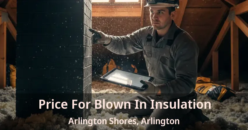 Price For Blown In Insulation Arlington Shores, Arlington - TX