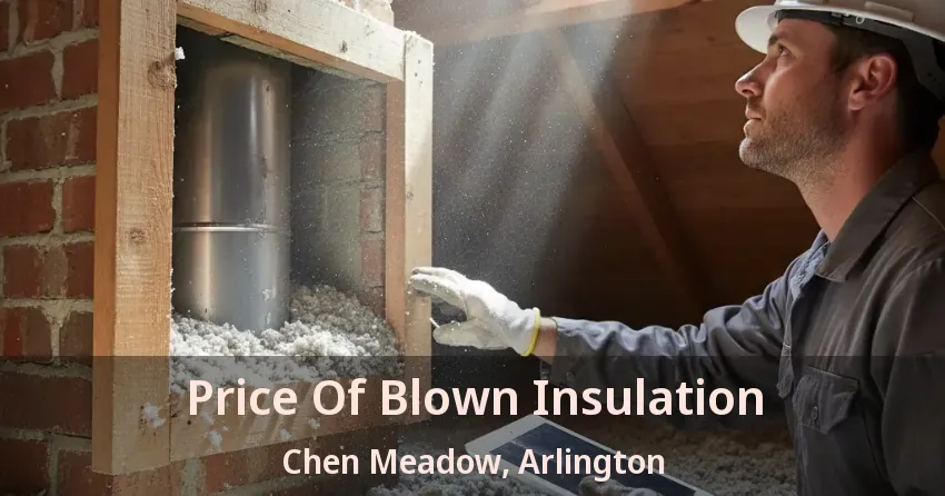 Price Of Blown Insulation Chen Meadow, Arlington - TX