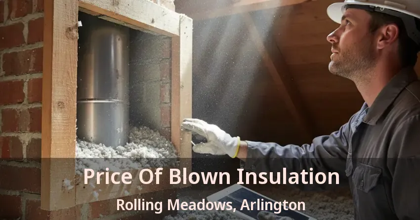 Price Of Blown Insulation Rolling Meadows, Arlington - TX