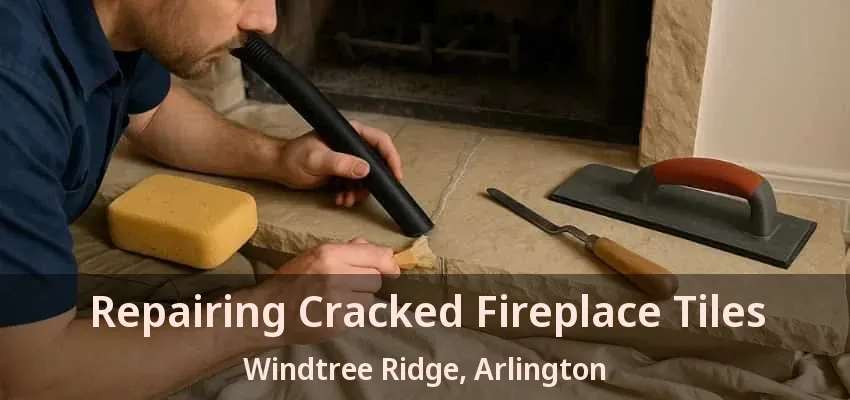 Repairing Cracked Fireplace Tiles Windtree Ridge, Arlington - TX Repairing Cracked Fireplace Tiles Windtree Ridge, Arlington - TX